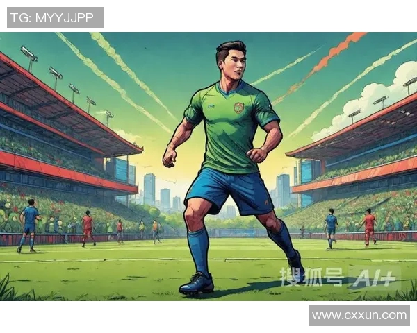 拿花的足球明星在绿茵场上绽放光彩与激情的完美结合